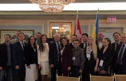 Iryna Palamar took part in the International Economic Forum Toronto Global Forum in Canada