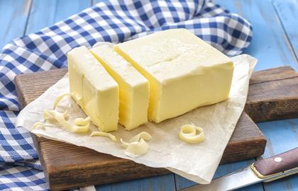 The production of butter grew in October