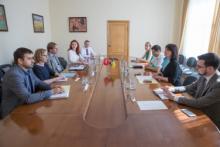 A meeting was held in the Ministry of Agrarian Policy  with Swiss colleagues on the introduction of a control system for food safety